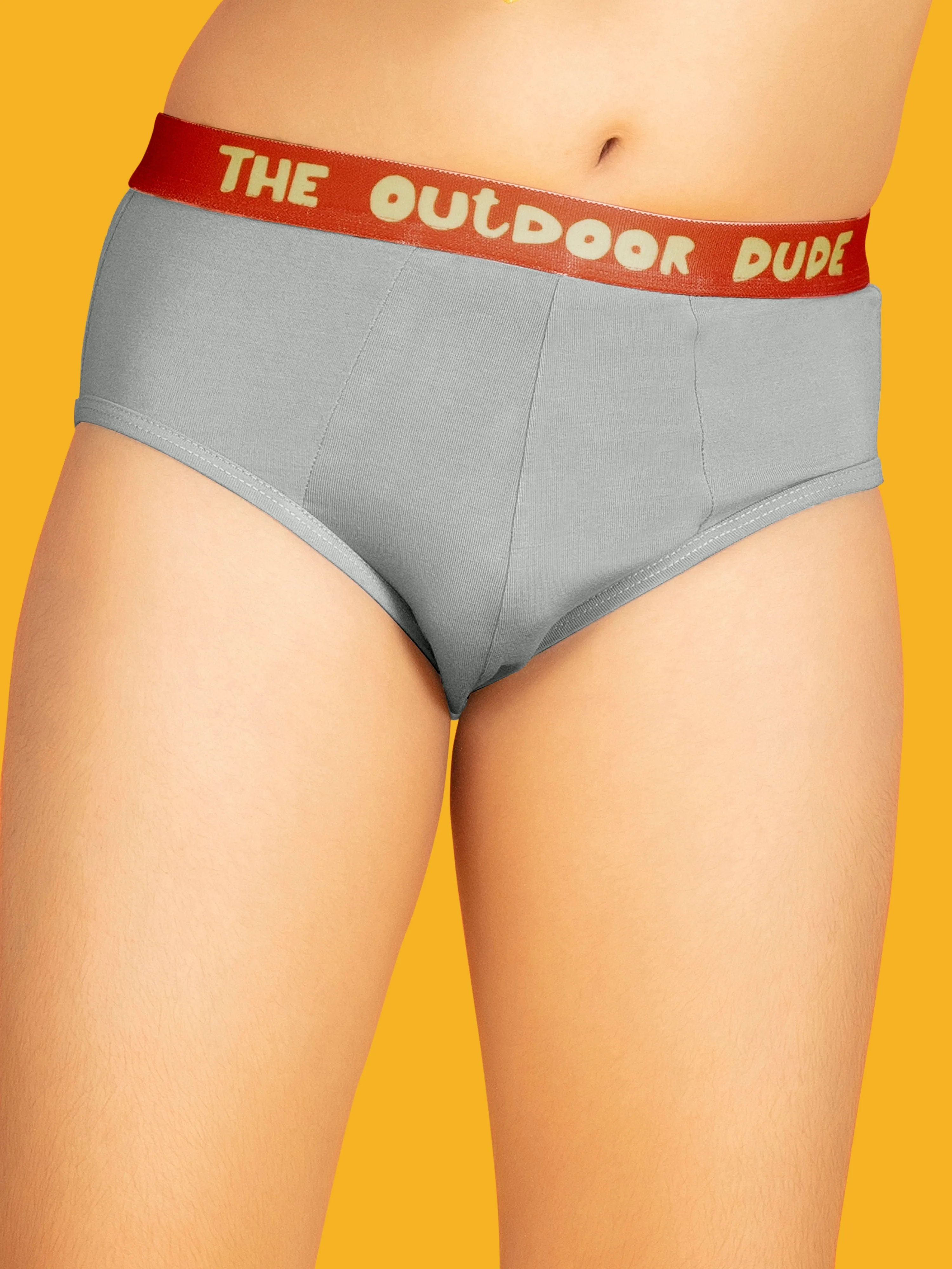 Playmate Boys Briefs Grey Tencel Modal