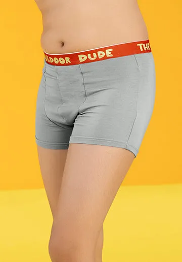 Playmate Boys Trunks Grey Tencel Modal