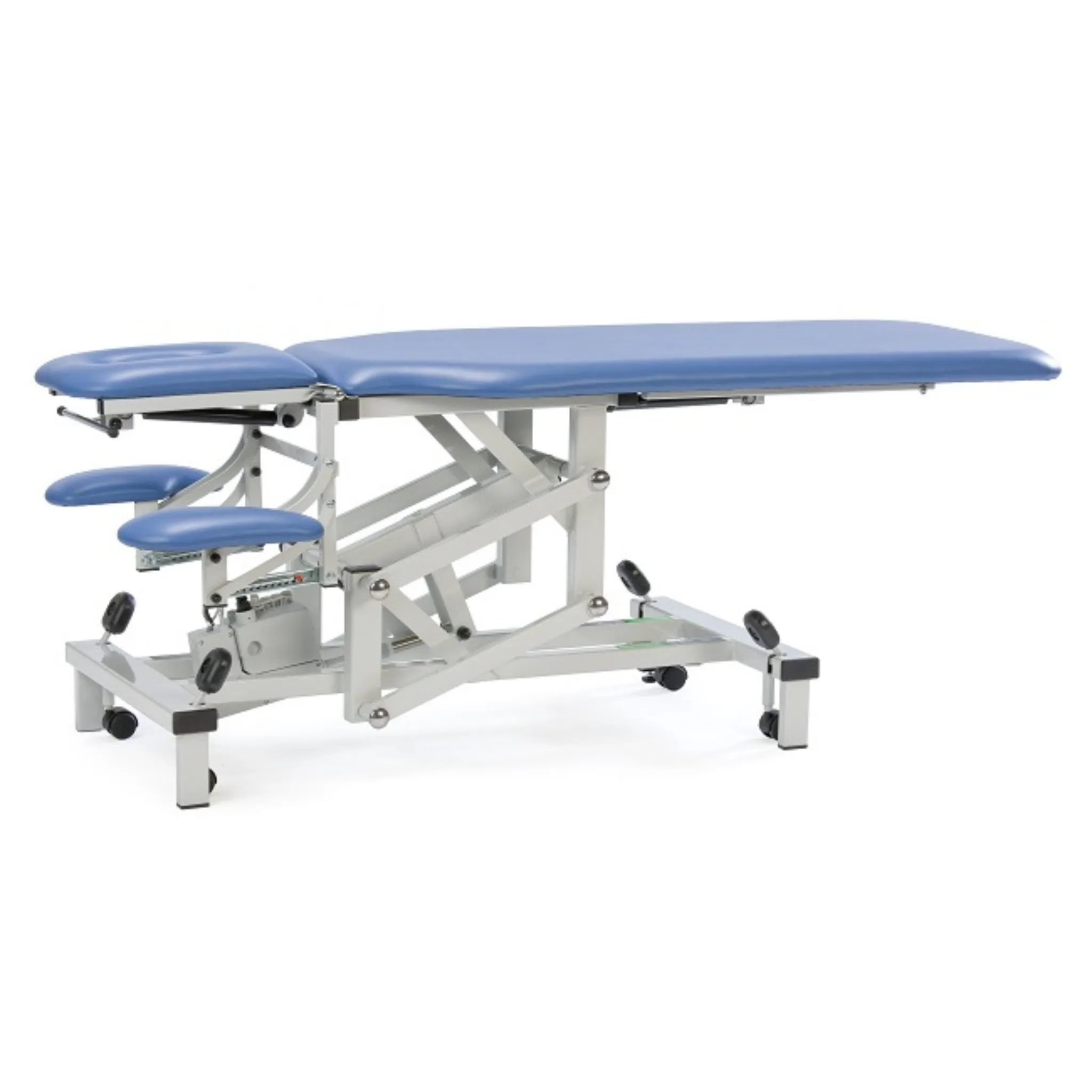 Plinth 514 Electric 2-Section Physiotherapy Bed with Armrests