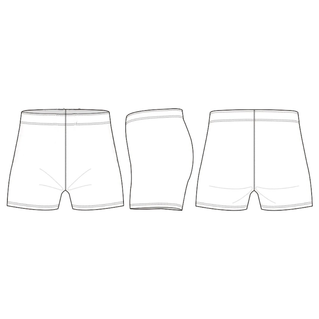 PRO-SELECT MICROPRO ATHLETIC SHORTS - WOMEN
