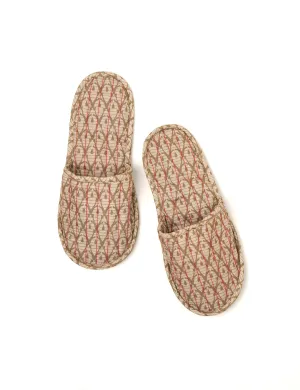 Quilted slippers
