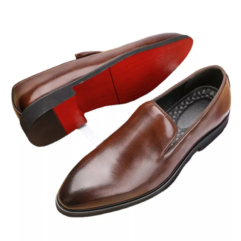 Red Sole Loafers Shoes