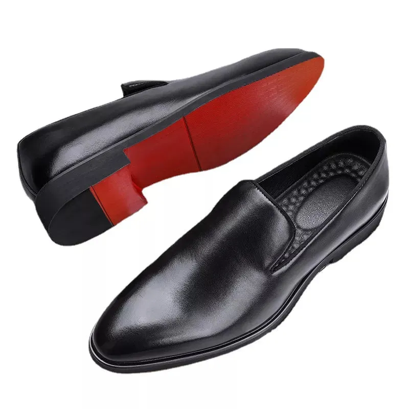 Red Sole Loafers Shoes