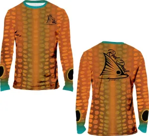 Redfish Scale Long Sleeve Performance Dri-Fit (LS05)