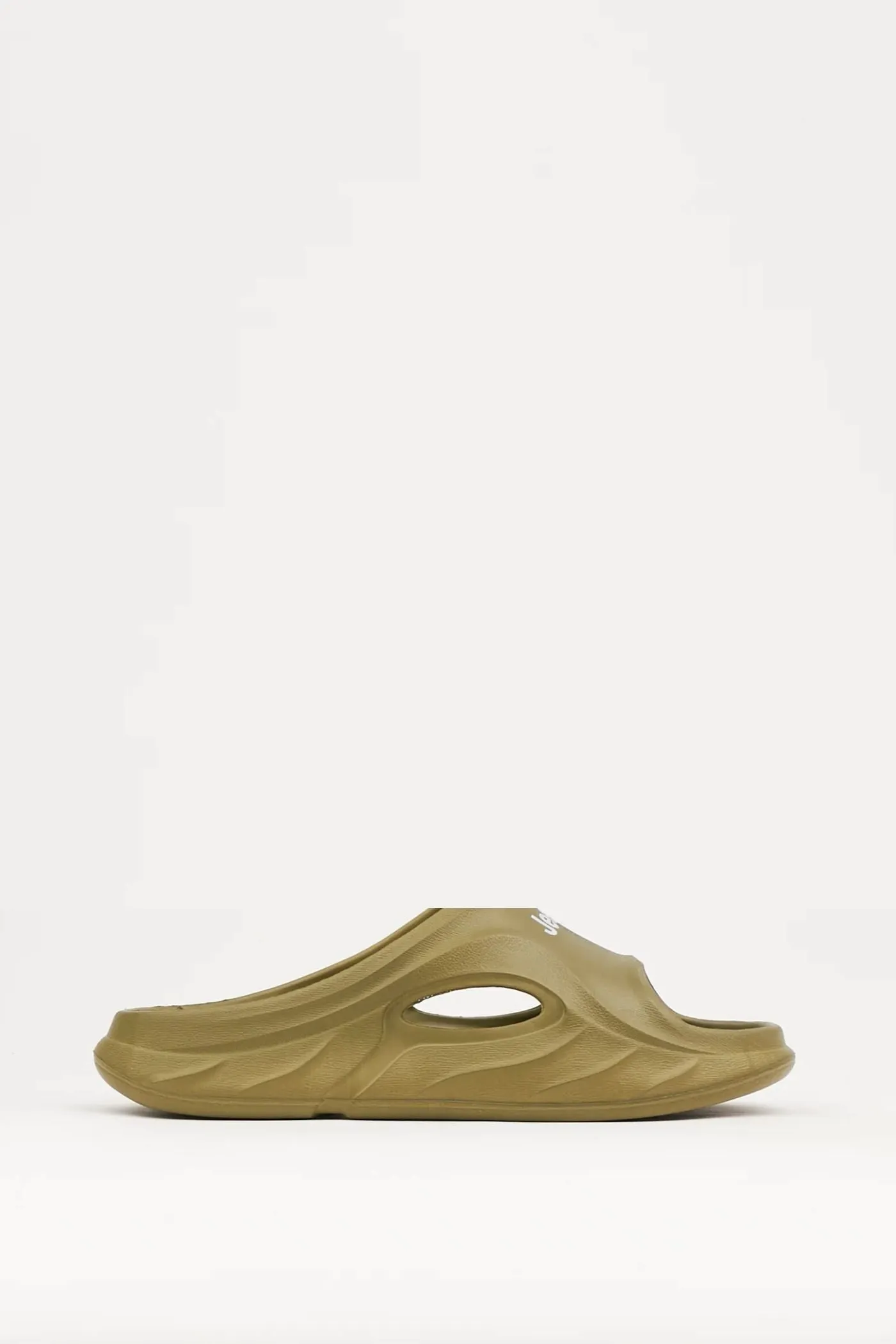 Renegade Molded Slip On Mules - Olive