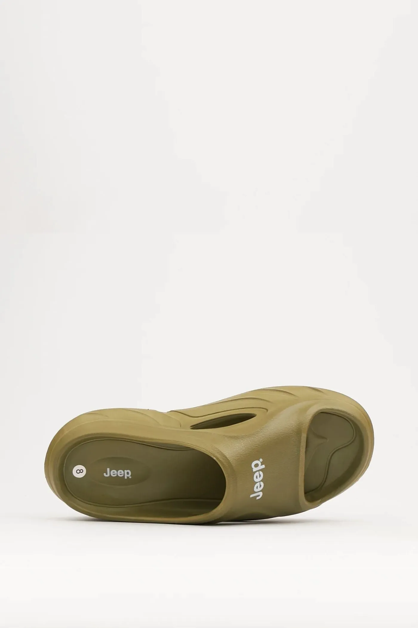 Renegade Molded Slip On Mules - Olive