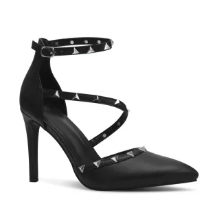 Rivet Heeled Sandals Mysoft