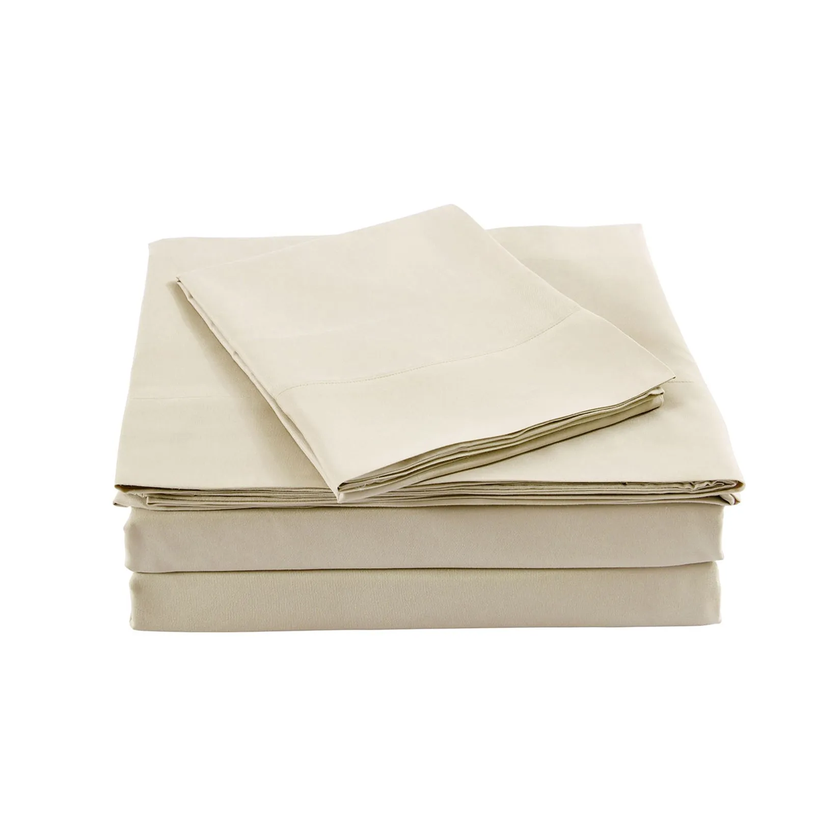 Royal Comfort Blended Bamboo Sheet Set Dark Ivory - King