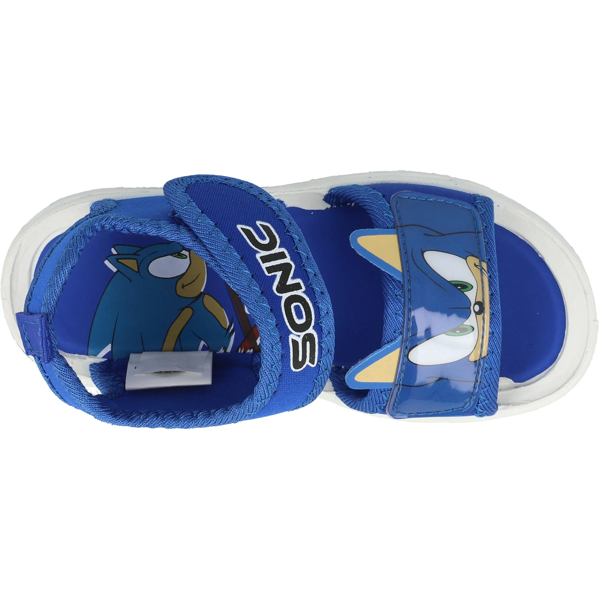 Sega Sonic The Hedgehog Callo Blue Strap Sandals