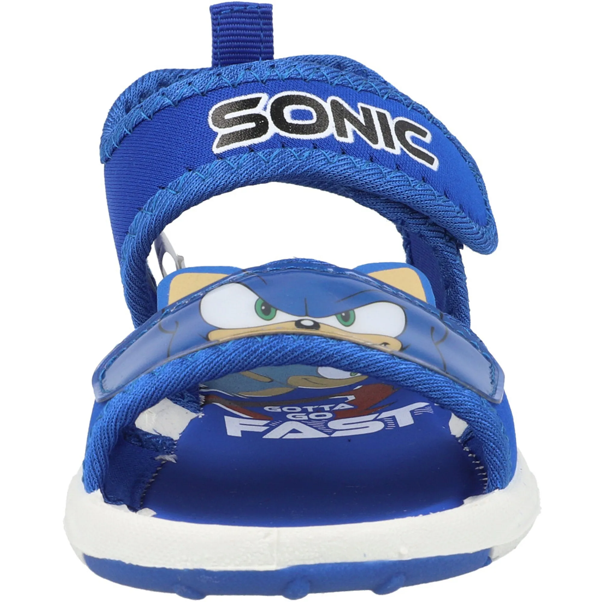 Sega Sonic The Hedgehog Callo Blue Strap Sandals