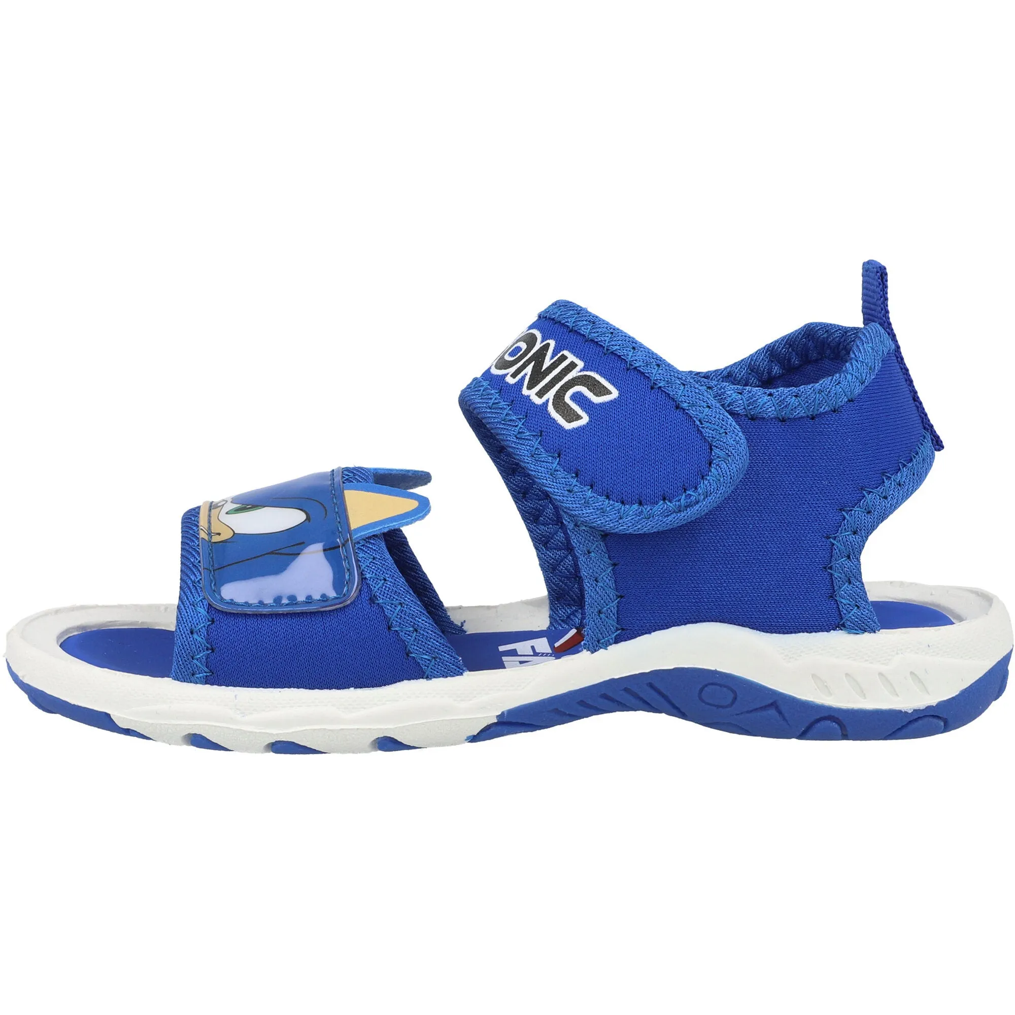 Sega Sonic The Hedgehog Callo Blue Strap Sandals