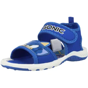 Sega Sonic The Hedgehog Callo Blue Strap Sandals