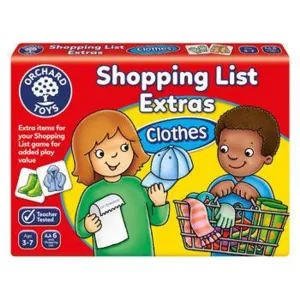 Shopping List Game Booster Pack - Clothes
