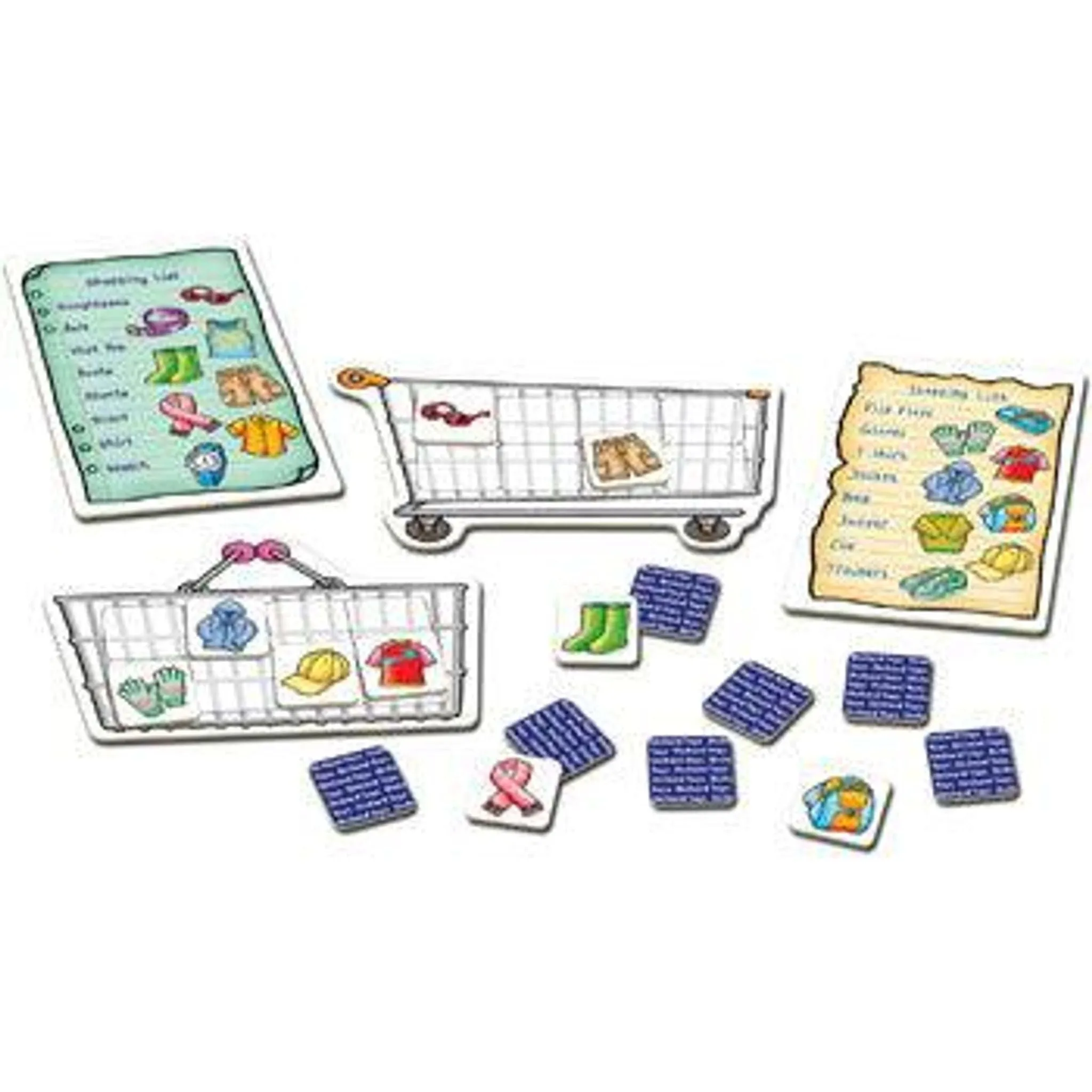Shopping List Game Booster Pack - Clothes