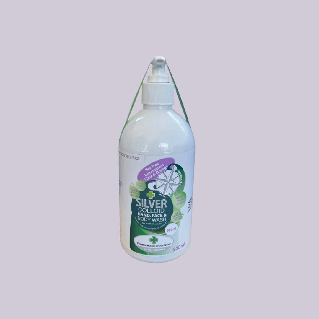 Silver Health - Silver Colloid Hand, Face & Body Wash