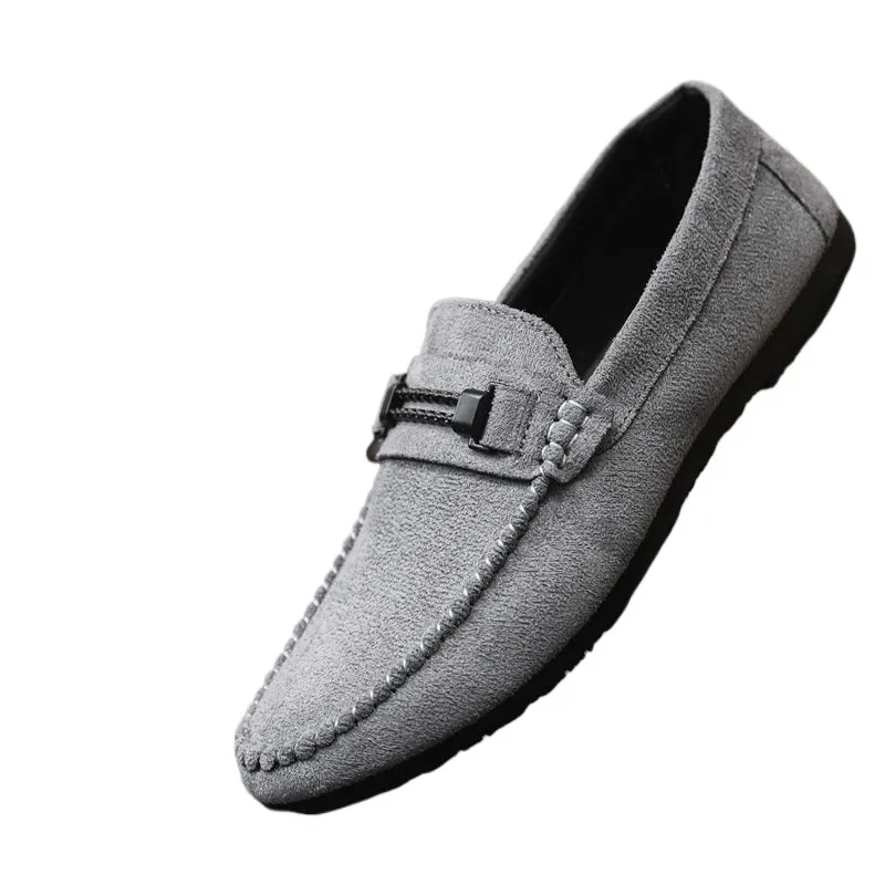Soft sole casual and lightweight new low-top formal wear men's loafer beanie shoes men's wedding groom working fashion boys