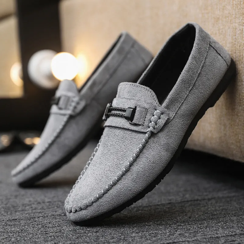 Soft sole casual and lightweight new low-top formal wear men's loafer beanie shoes men's wedding groom working fashion boys