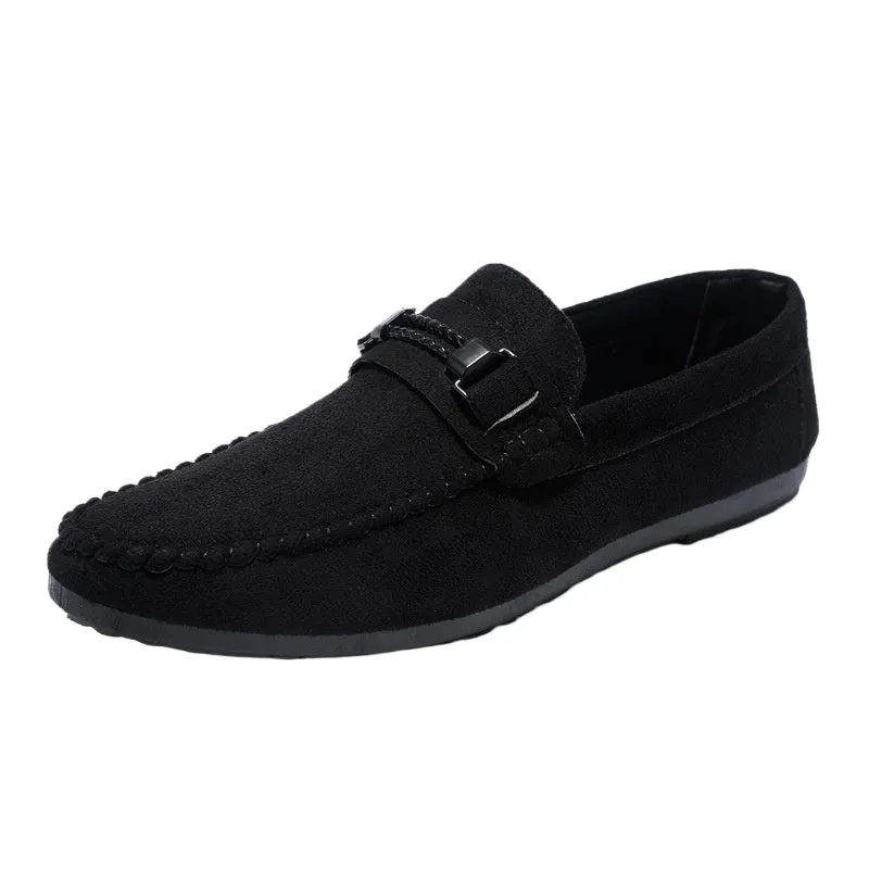 Soft sole casual and lightweight new low-top formal wear men's loafer beanie shoes men's wedding groom working fashion boys