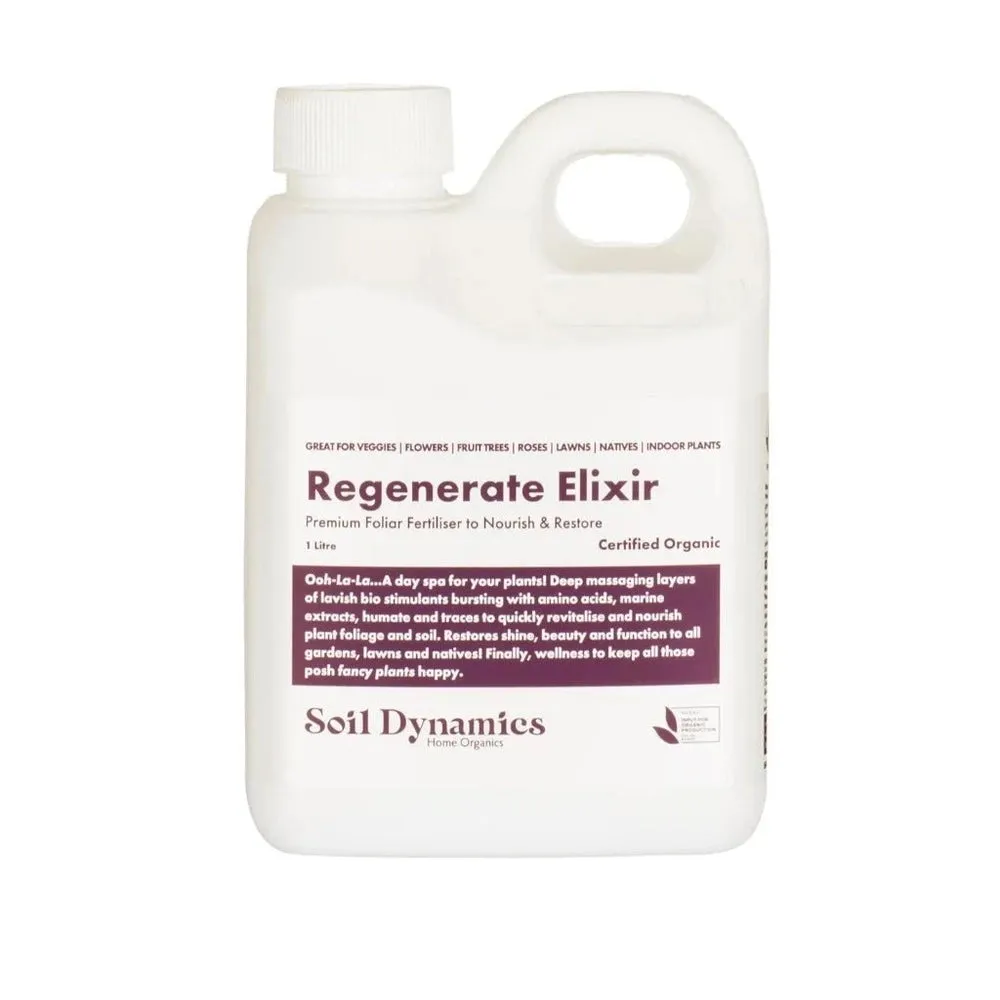 Soil Dynamics Regenerate Elixir - Premium Foliar Fertiliser