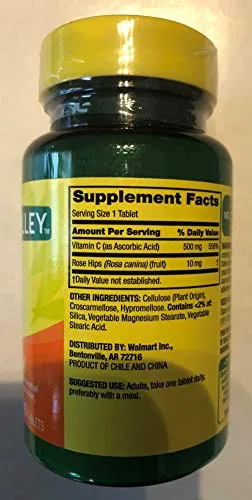 Spring Valley Natural C Vitamina con escaramujos