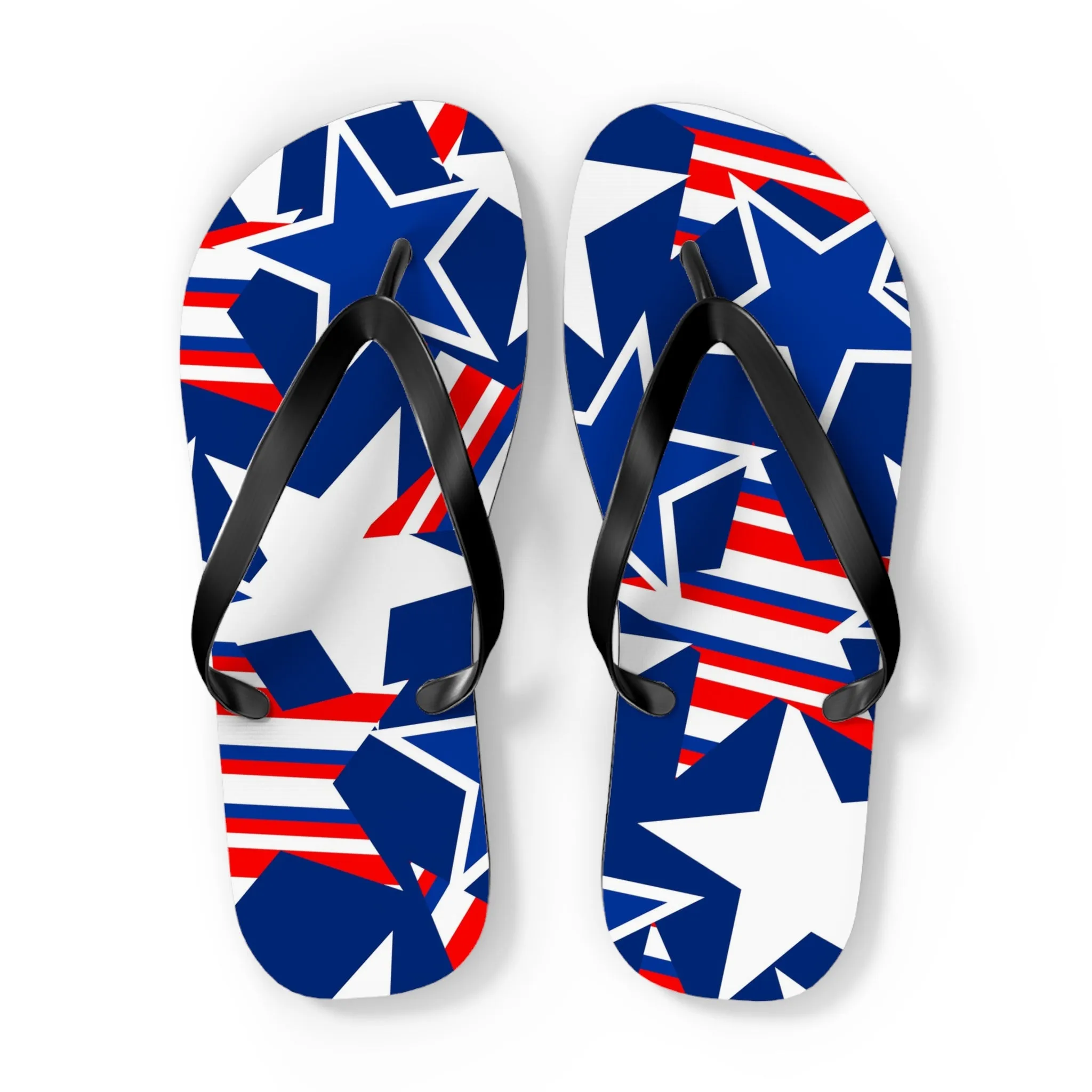 Starry Flip Flops - Trendy Summer Footwear for Beach and Casual Outings