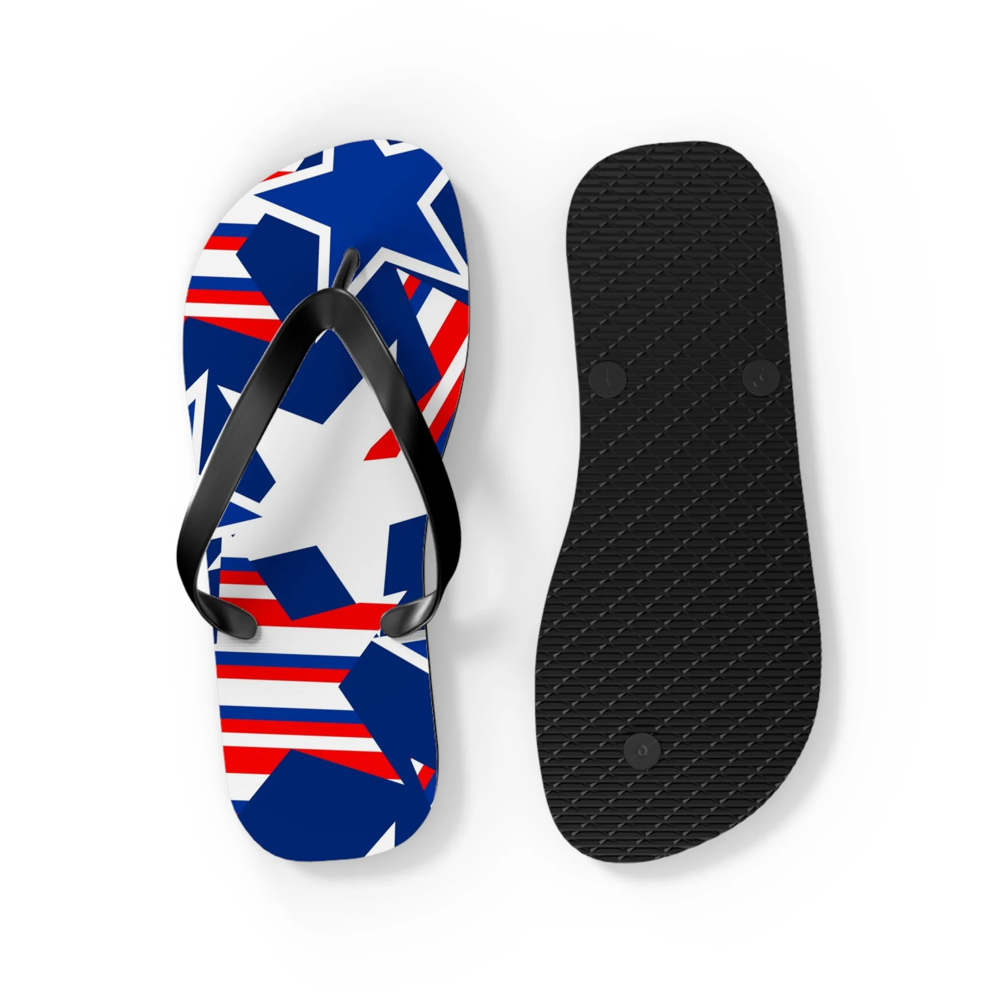 Starry Flip Flops - Trendy Summer Footwear for Beach and Casual Outings
