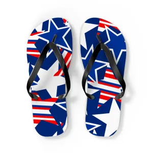 Starry Flip Flops - Trendy Summer Footwear for Beach and Casual Outings