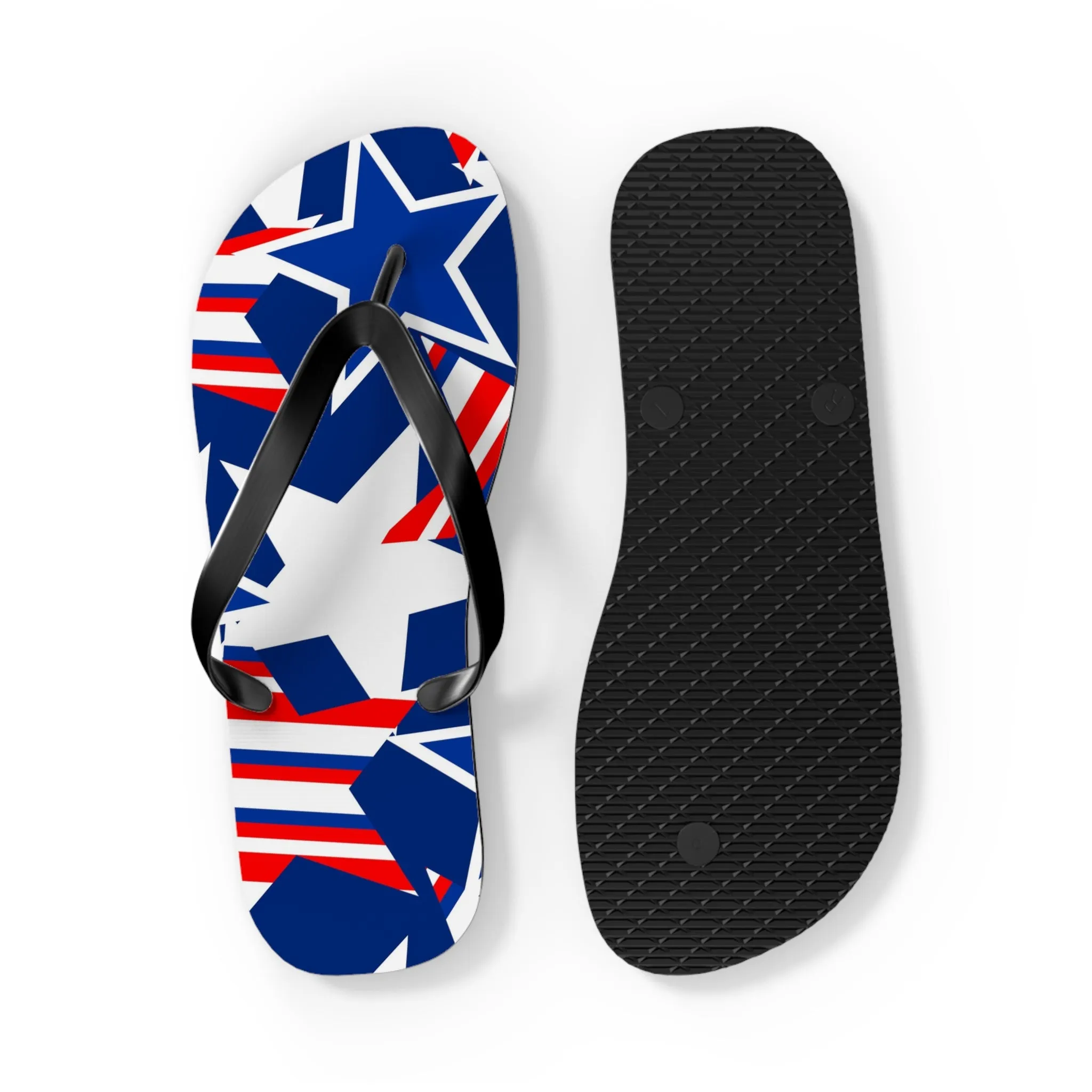 Starry Flip Flops - Trendy Summer Footwear for Beach and Casual Outings