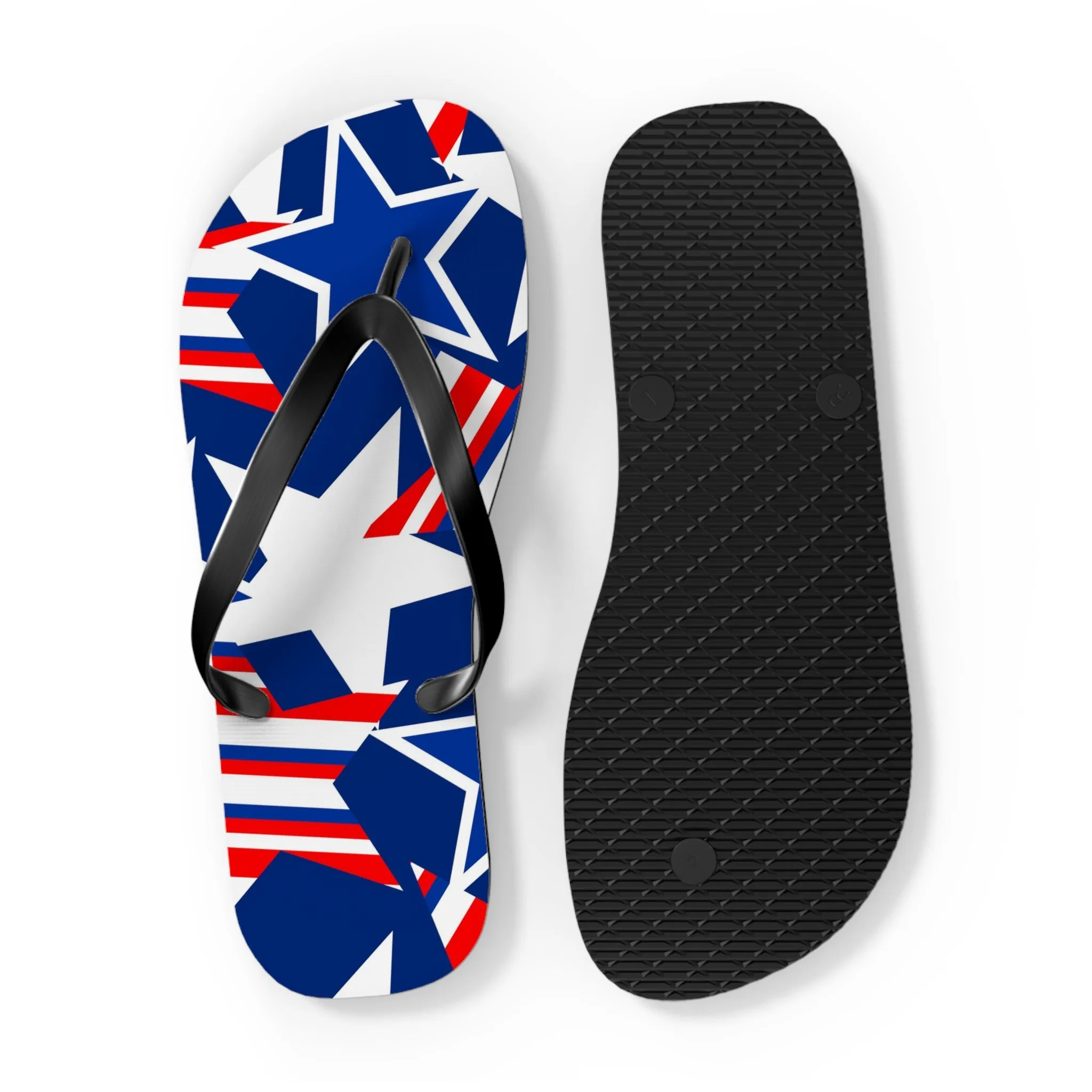 Starry Flip Flops - Trendy Summer Footwear for Beach and Casual Outings