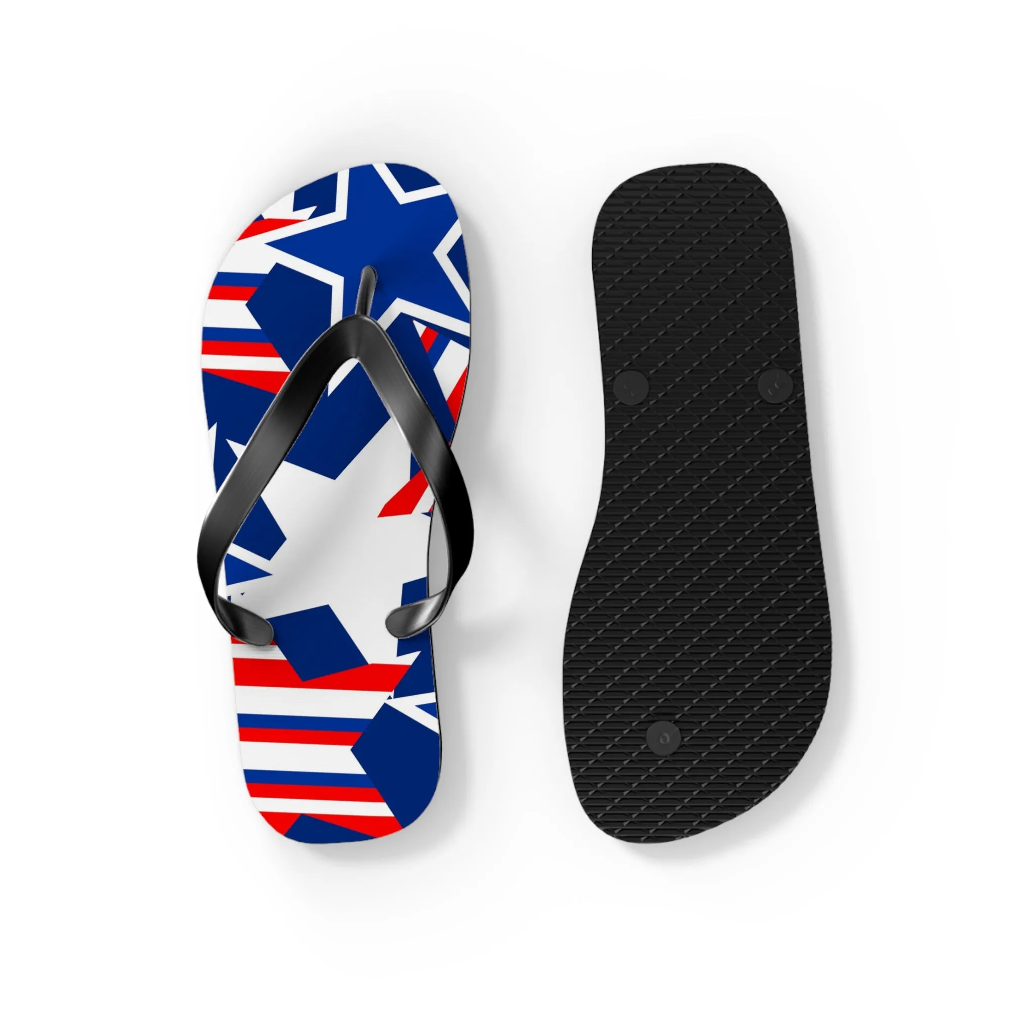 Starry Flip Flops - Trendy Summer Footwear for Beach and Casual Outings