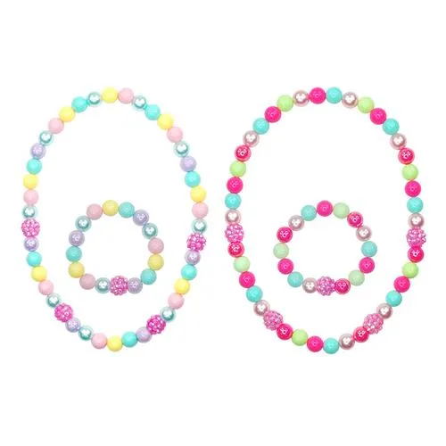 Sugar Coated Necklace & Bracelet Set