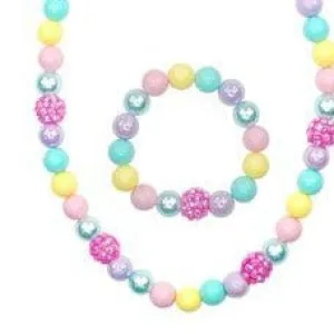 Sugar Coated Necklace & Bracelet Set