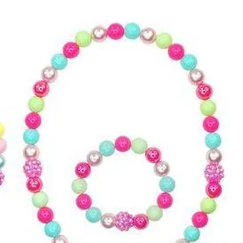 Sugar Coated Necklace & Bracelet Set