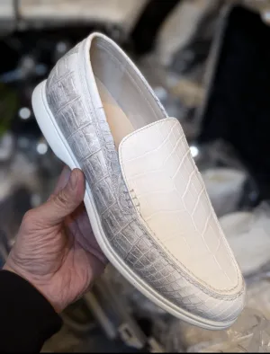 Taha Invoice: Himilaya Crocodile Loafers EU44