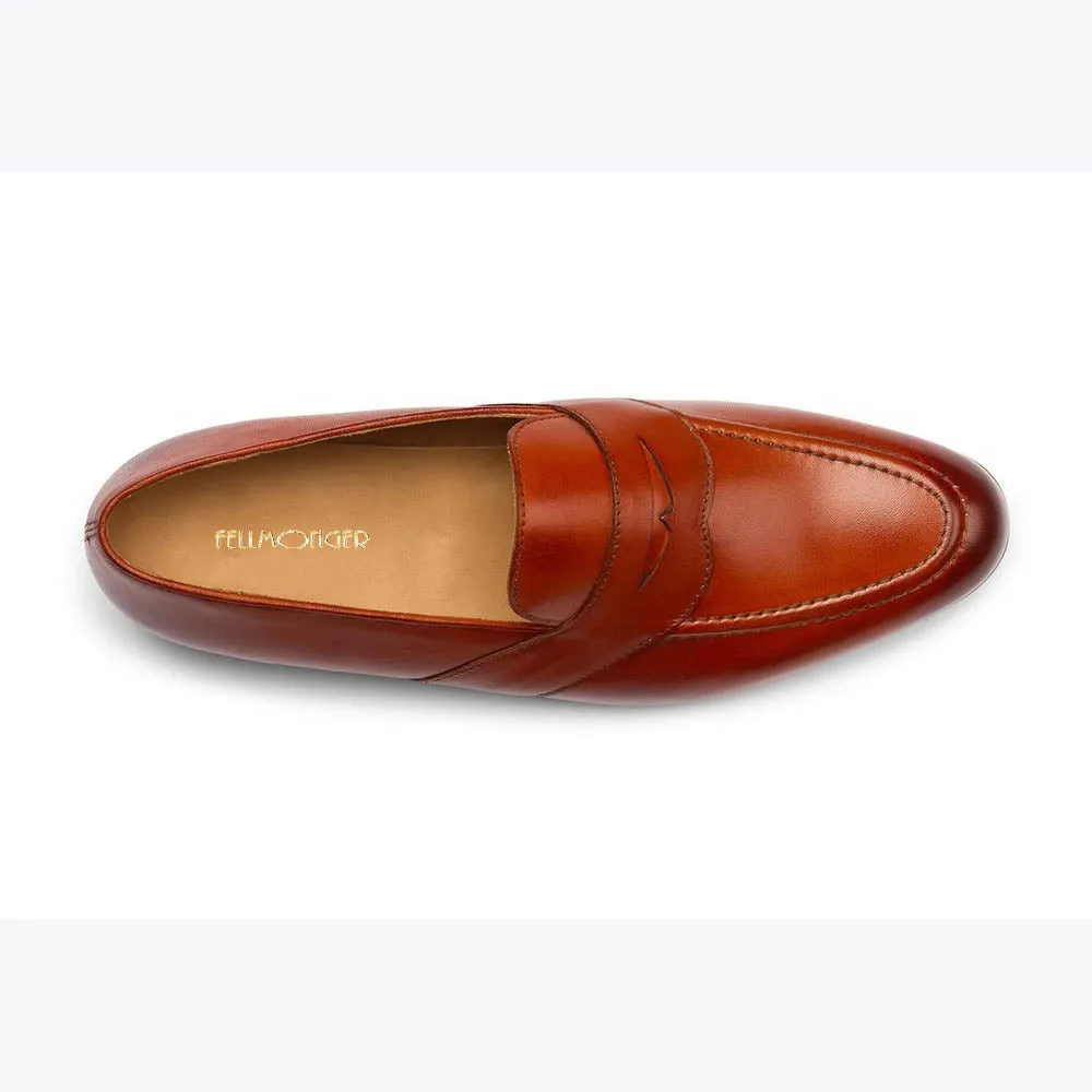 Tan Full Saddle Loafers