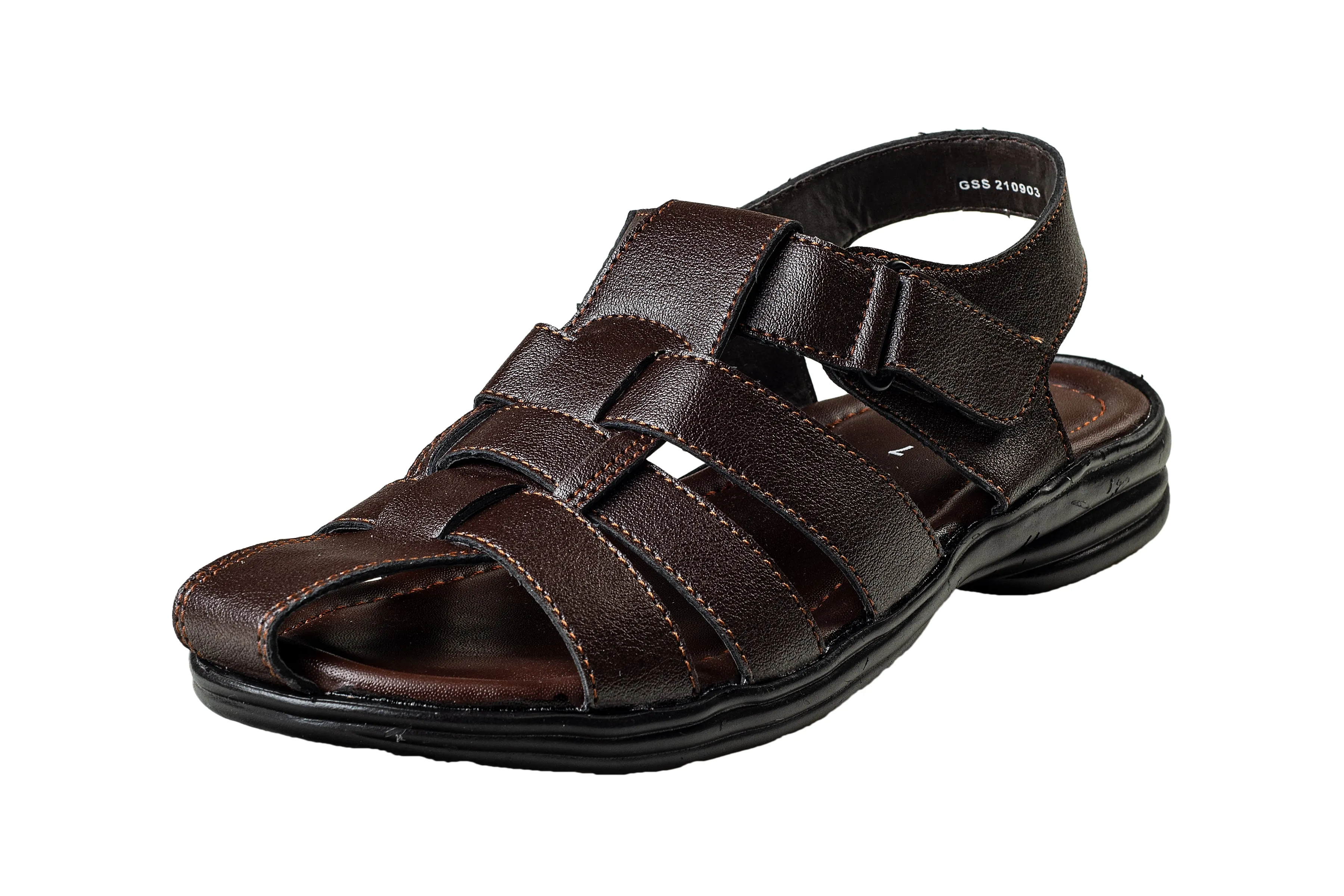 Titas Gents Brown Sandal