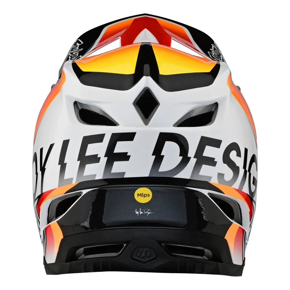 TLD 23 D4 Composite AS Helmet MIPS Qualifier White / Orange XL/2XL