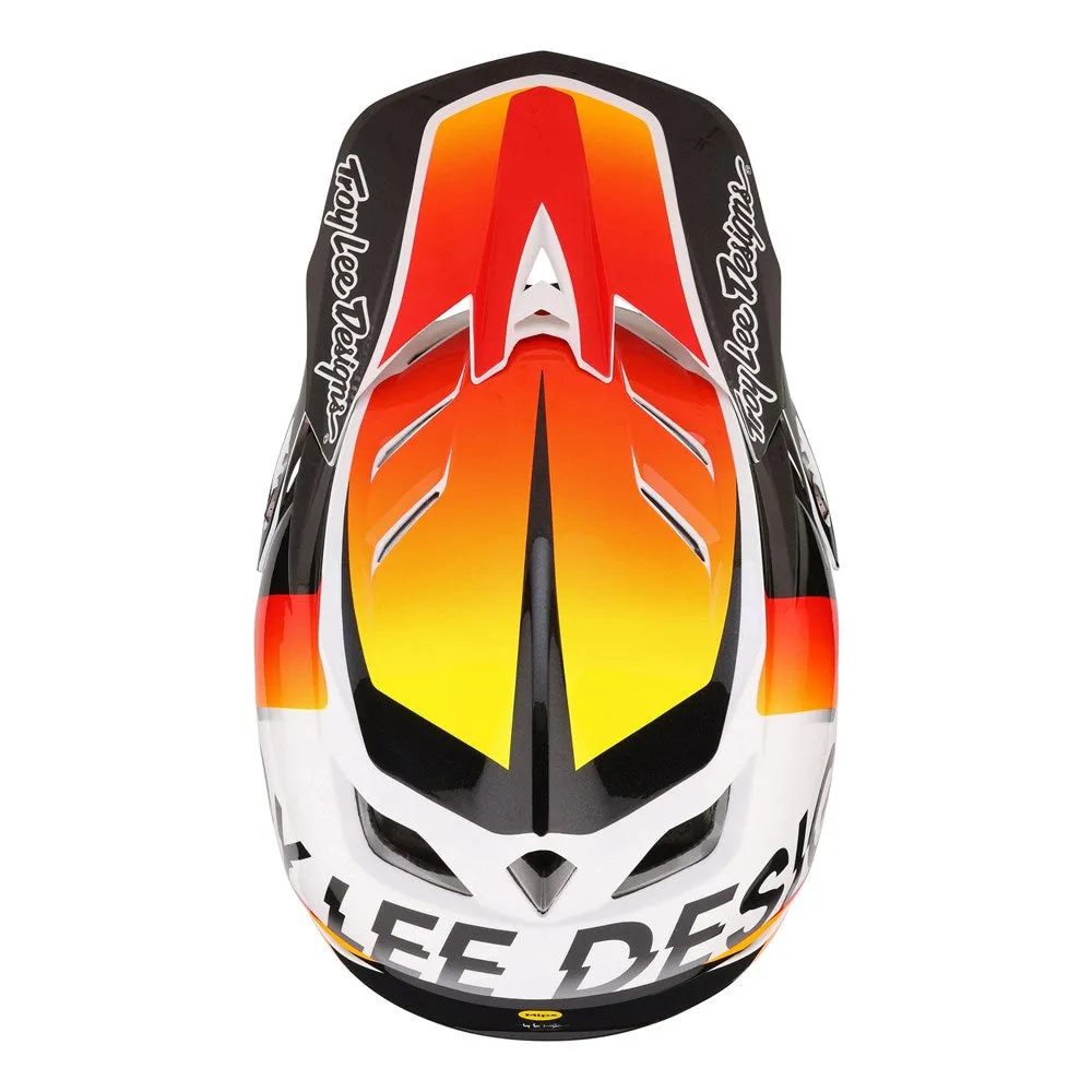 TLD 23 D4 Composite AS Helmet MIPS Qualifier White / Orange XL/2XL