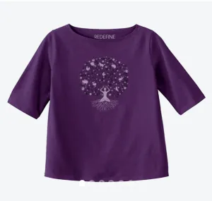 Tree of Compassion 3/4 Sleeve Top