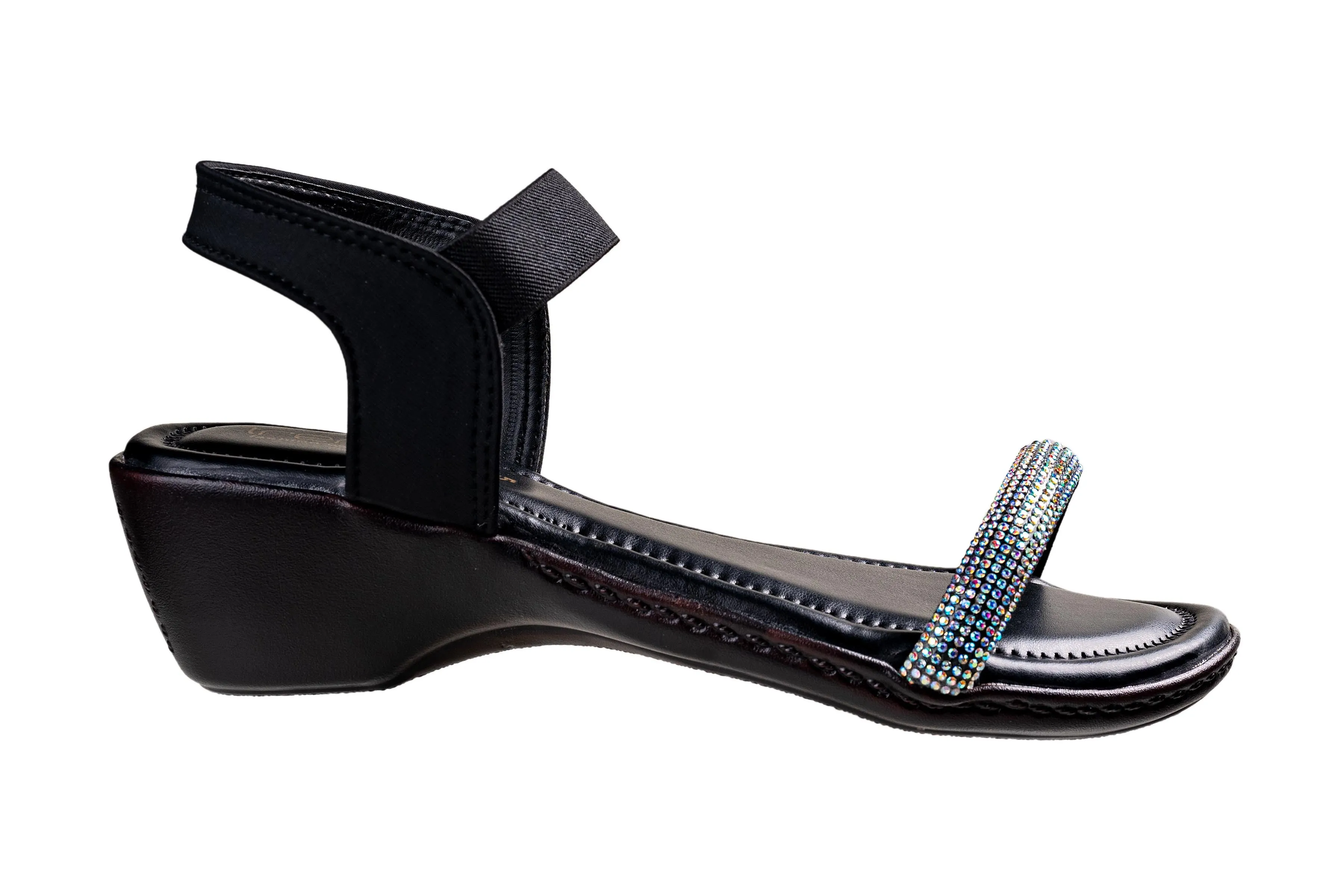 Trendz Ladies Black Sandal