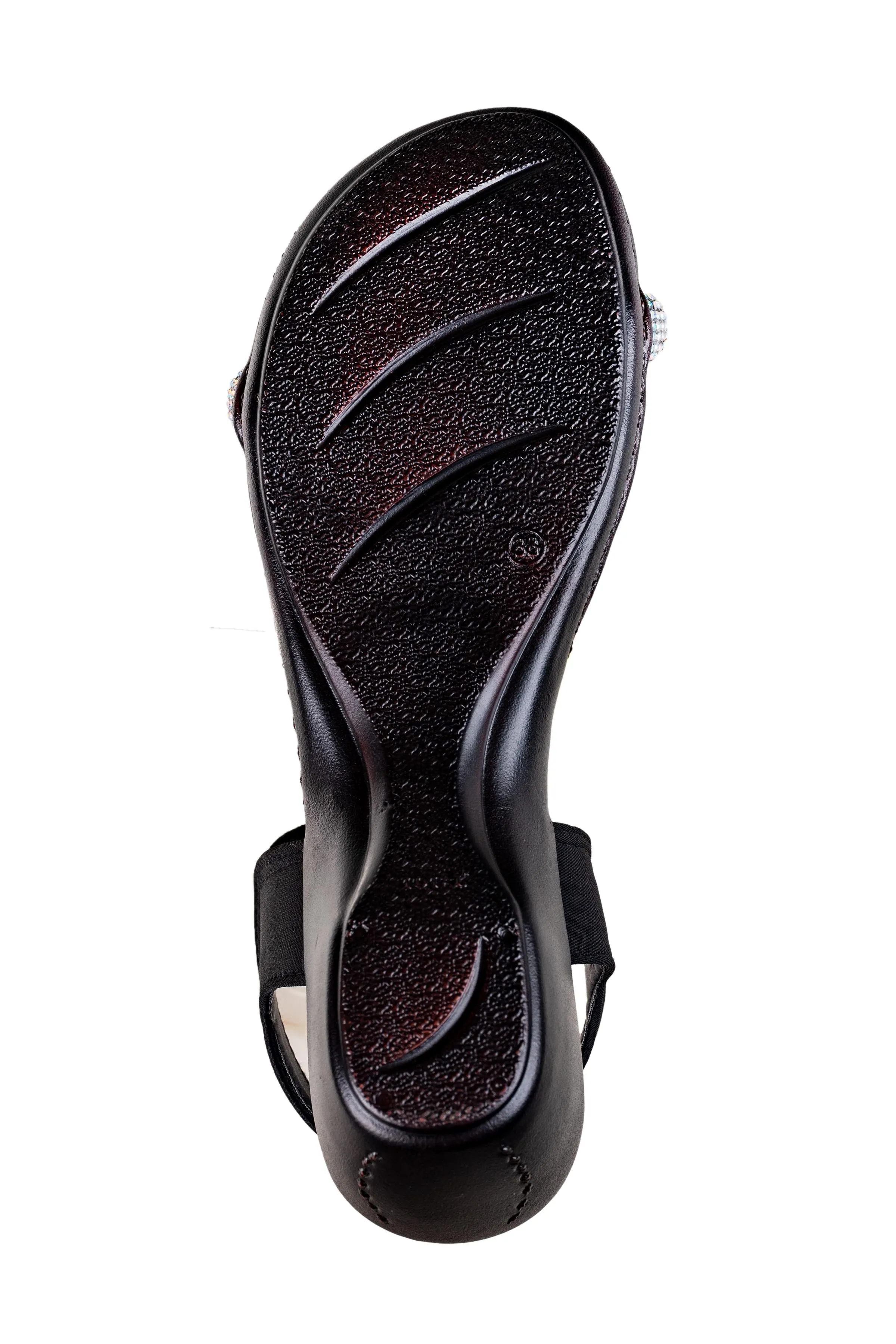 Trendz Ladies Black Sandal