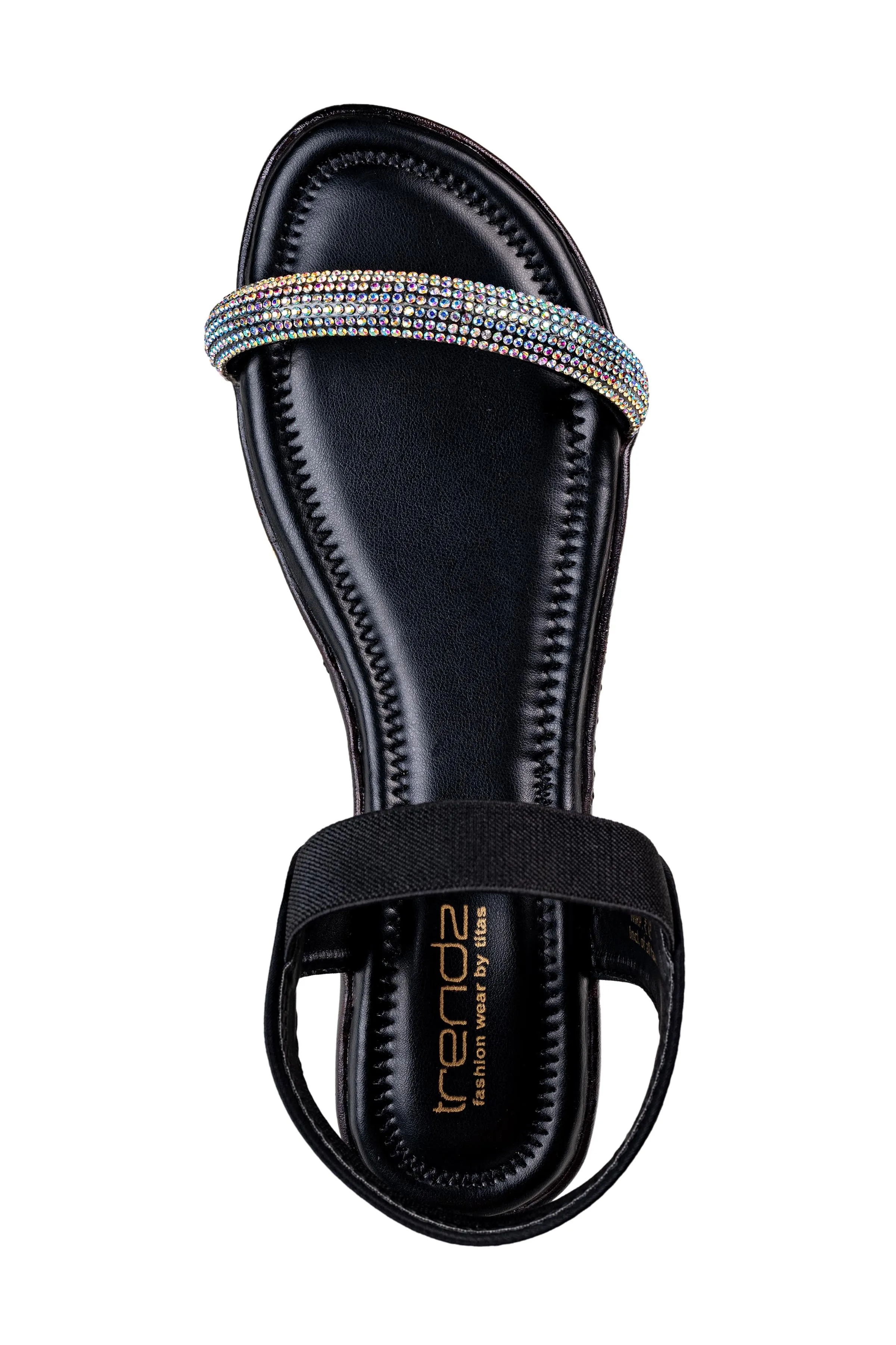 Trendz Ladies Black Sandal