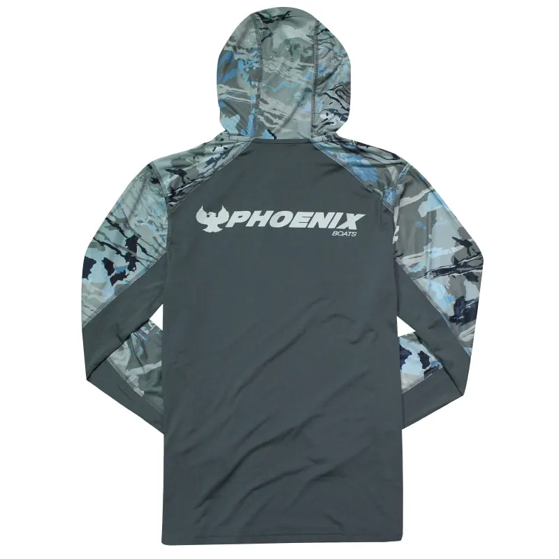 UA Shorebreak Camo Hoodie Tee - Hydro Camo - CLEARANCE