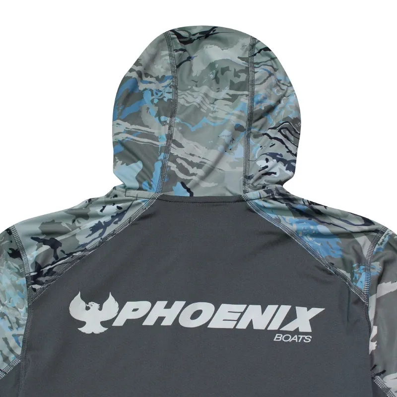 UA Shorebreak Camo Hoodie Tee - Hydro Camo - CLEARANCE