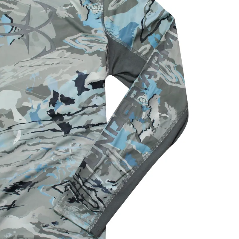 UA Shorebreak Camo Hoodie Tee - Hydro Camo - CLEARANCE
