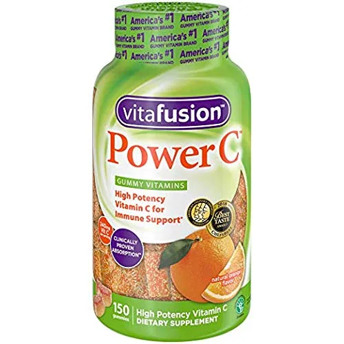 Vitafusion Power C, Gomitas Vitaminas para Adultos (150)