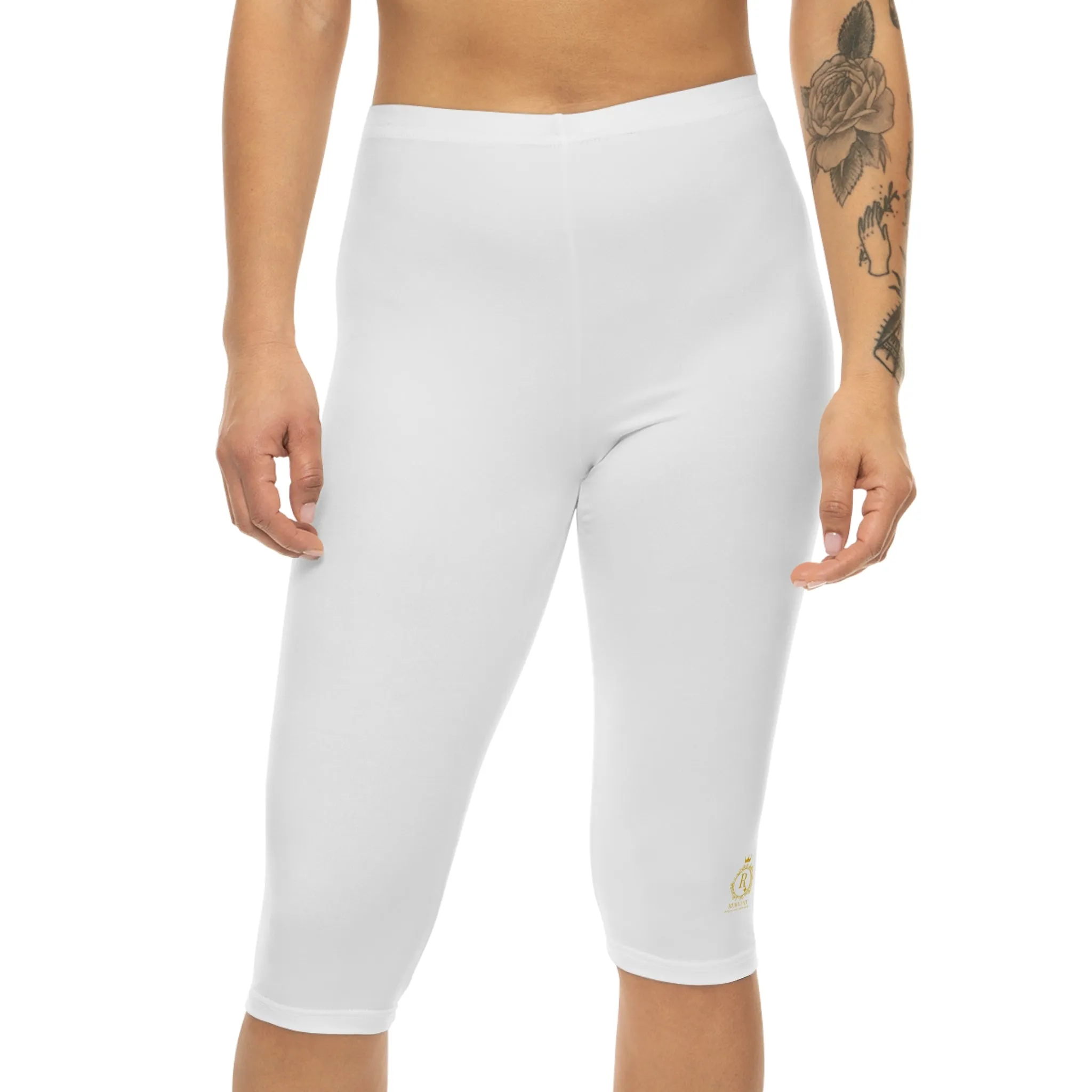 Women’s Capri Leggings in White