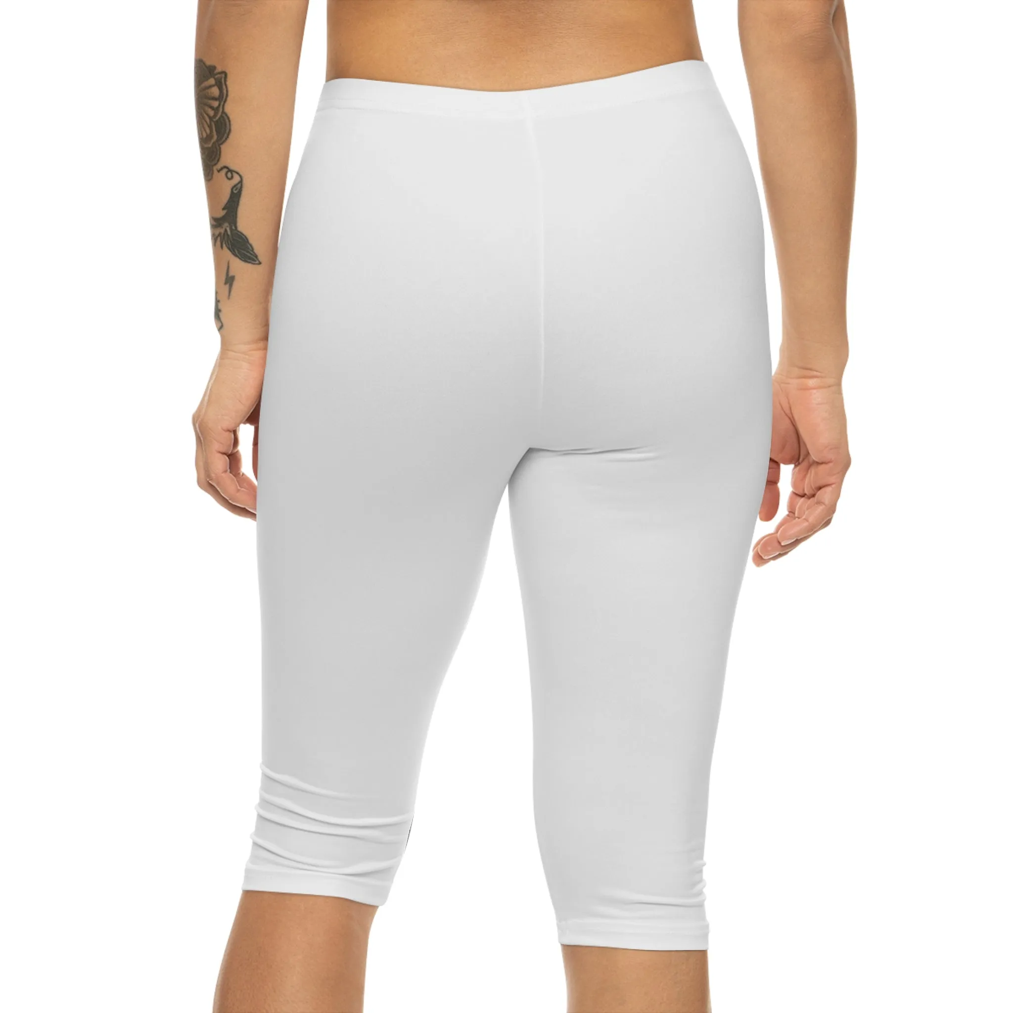 Women’s Capri Leggings in White