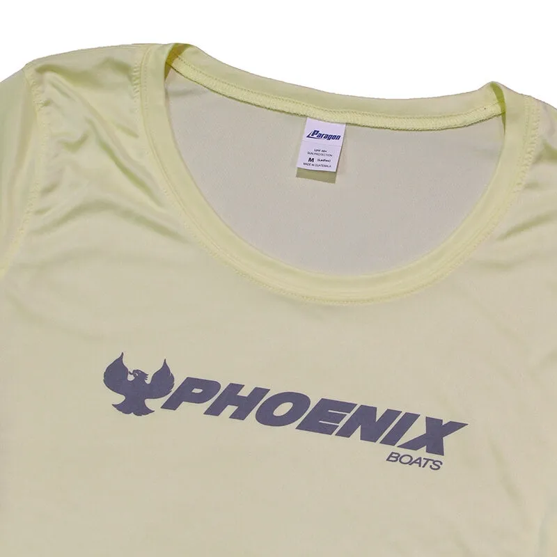Women's LS Islander Performance Tee - Pale Yellow - CLEARANCE