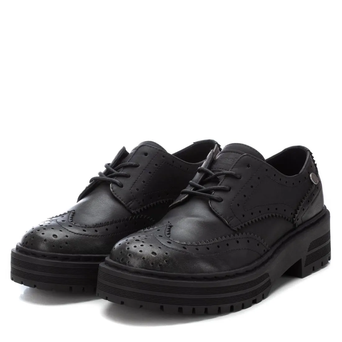 XTI Women's Heeled Lace-Up Loafers By XTI, 172320